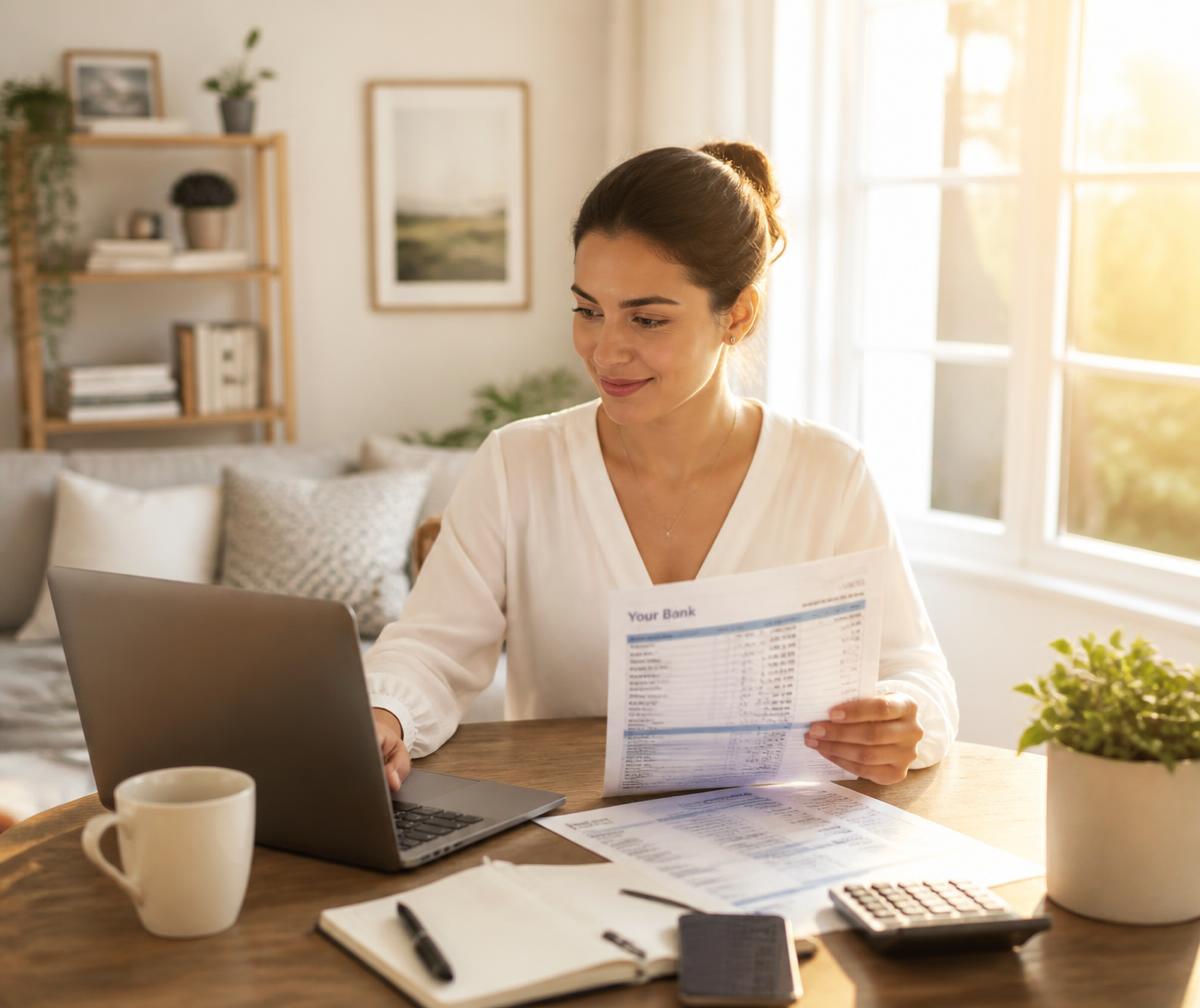 A recovery specialist reviewing a client's fraud case